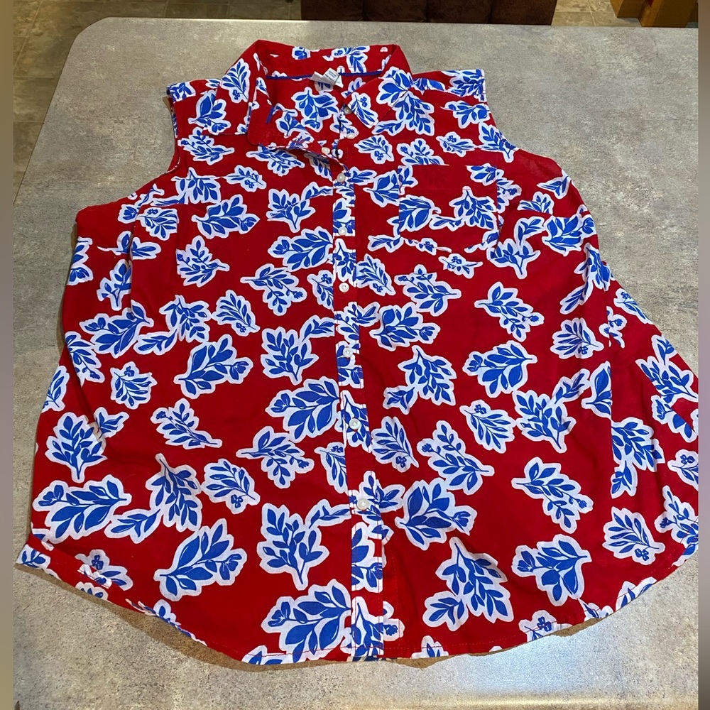 Women’s St. John’s Bay sleeveless button up size 2X